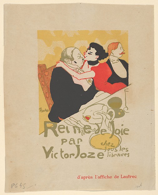 Henri de Toulouse-Lautrec, Reine de Joie par Victor Joze