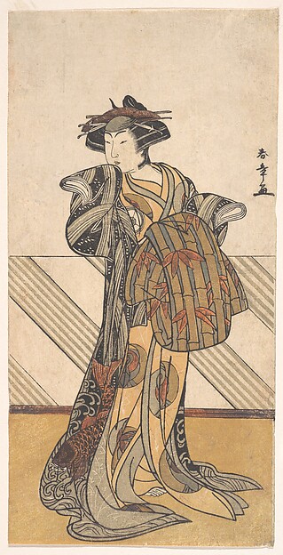 Katsukawa Shunshō　勝川春章, Kabuki Actor Iwai Hanshirō IV