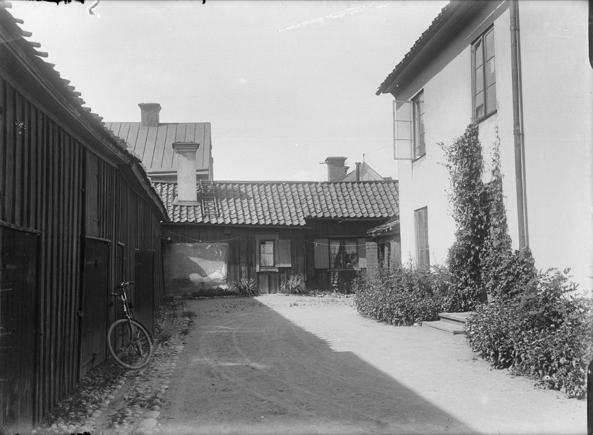 Alfred Dahlgren, Farm Interior Kungsgatan 19, district of Toven, Dragarbrunn, Uppsala 1908