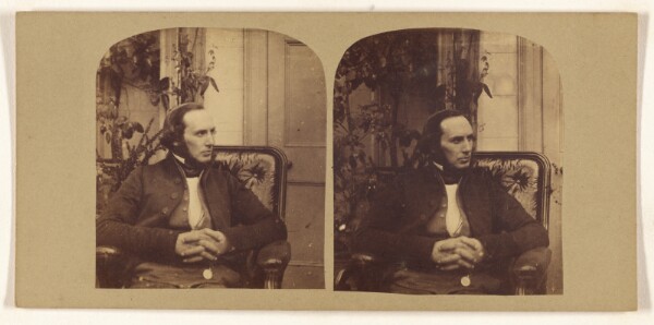 Unknown, [Man posed in partial profile]