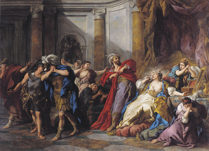 Jean-François de Troy, La Mort de Créüse