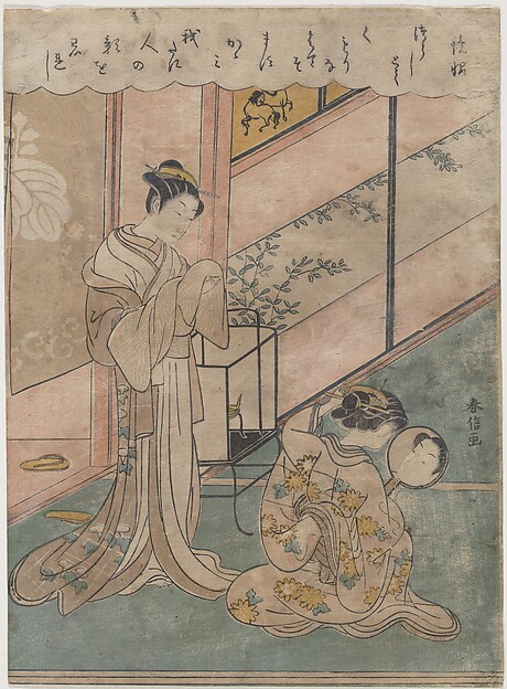 Suzuki Harunobu, Two Ladies