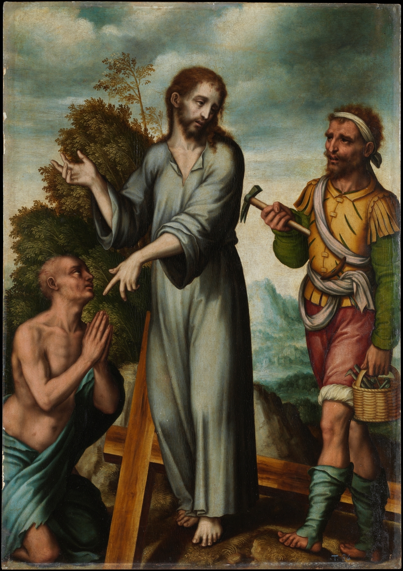 Luis de Morales, Christ Justifying his Passion