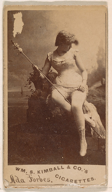 William S. Kimball & Company, Ada Forbes, from the Actresses series (N203) issued by Wm. S. Kimball & Co.