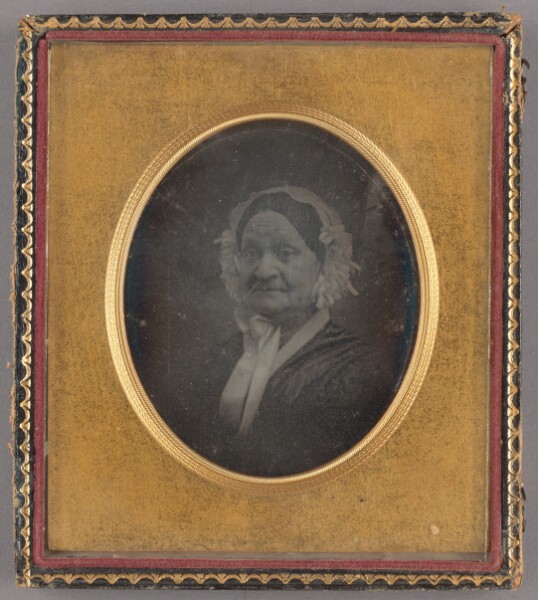 Unknown, [Portrait of an Elderly Woman in Matron Cap]