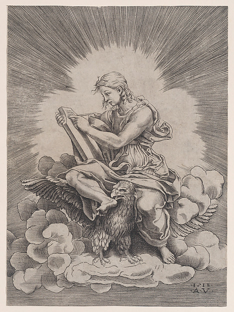 Agostino Veneziano (Agostino dei Musi), Saint John
