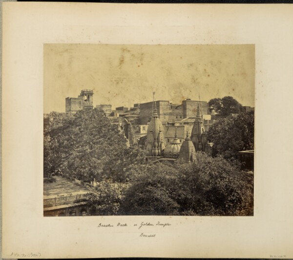 Samuel Bourne, Benares; Beseshor Nath, or Golden Temple