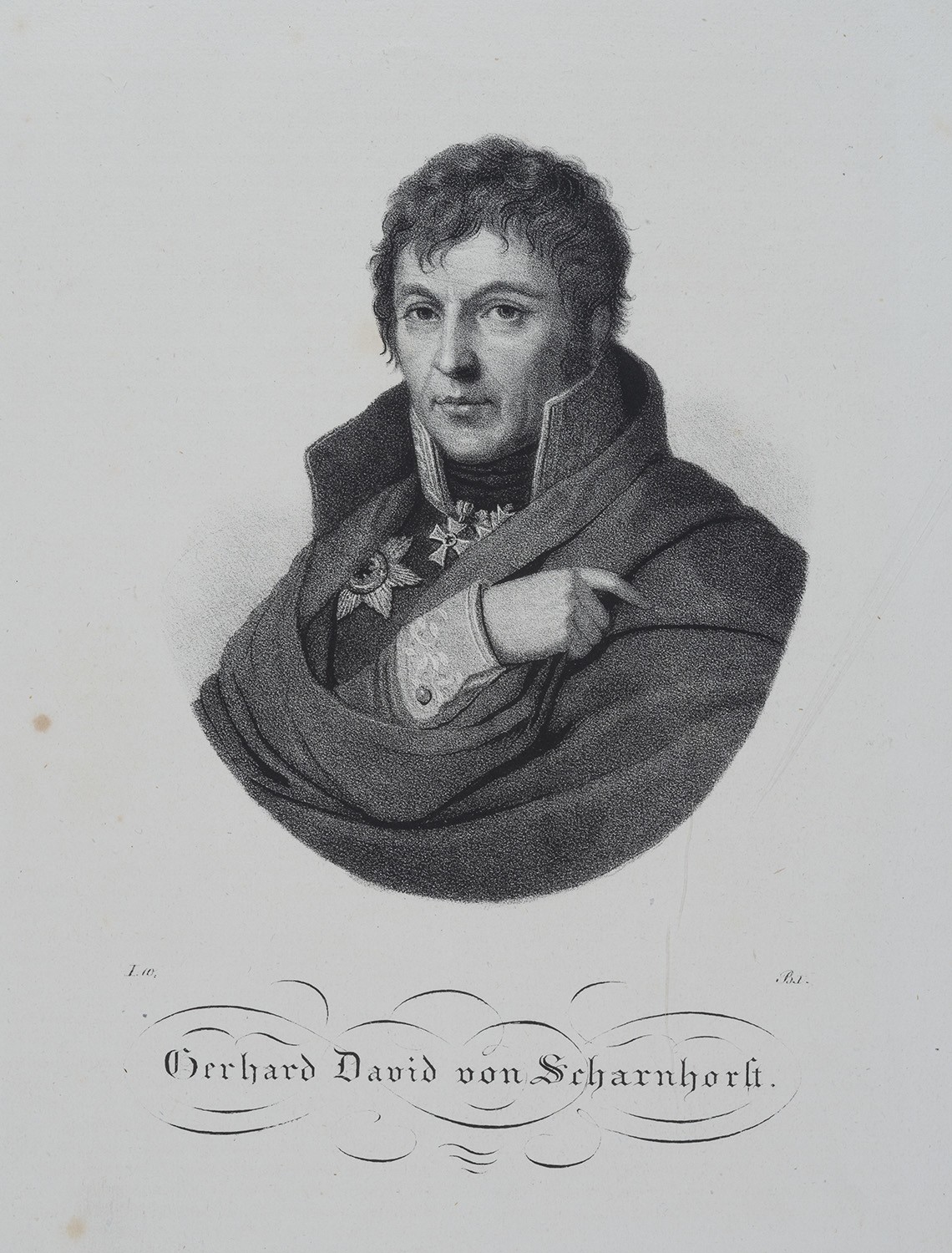 Heinrich Wilhelm Teichgräber, Scharnhorst, Gerhard David von (1755-1813), preuß. Generalleutnant