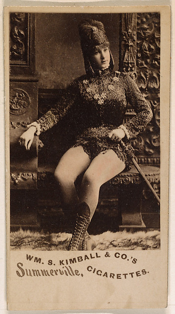 William S. Kimball & Company, Miss Summerville, from the Actresses series (N203) issued by Wm. S. Kimball & Co.