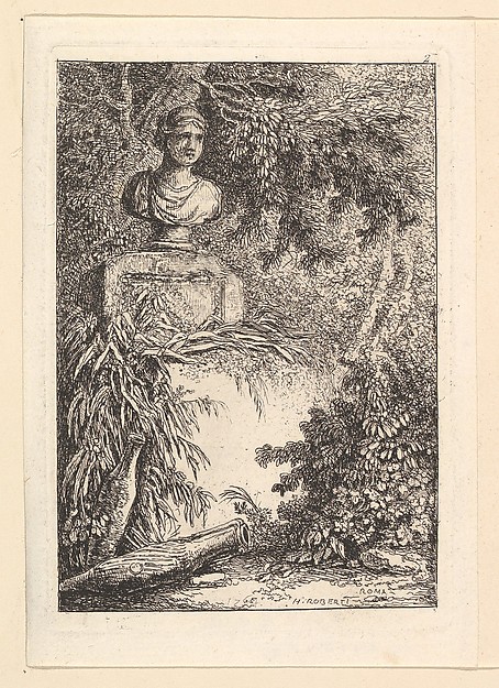 Hubert Robert, Le Buste