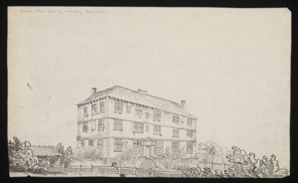 Unknown, Residence of Richard Dann, Esq., at Hackney