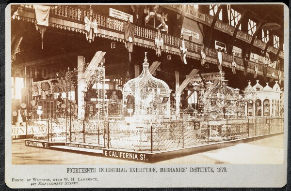 Carleton Watkins, Fourteenth Industrial Exhibition, Mechanics' Institute, 1879.