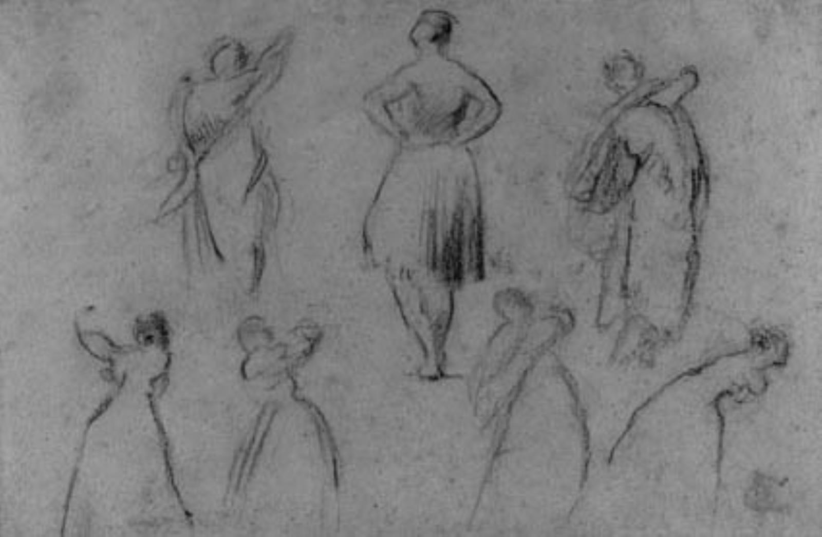 Jean-Baptiste Carpeaux, Syv studier af dansere