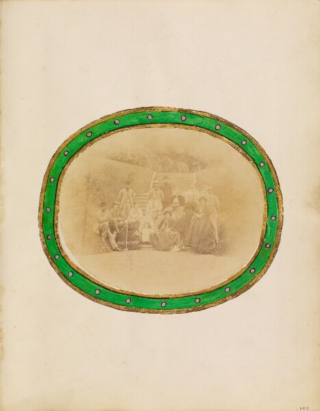 Unknown, [Group portrait outdoors]