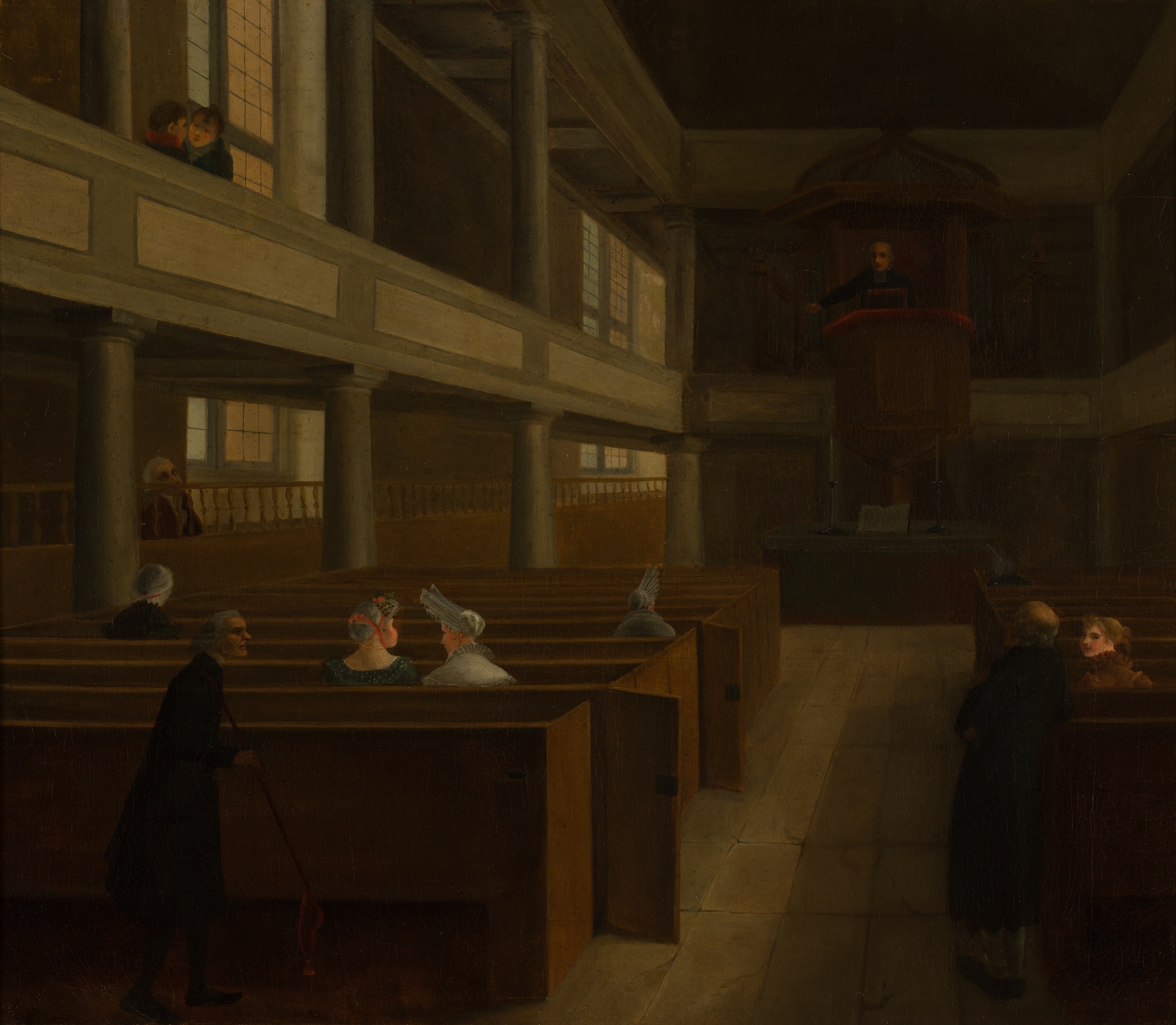 Unknown artist, Henry, Susanne: Die Vormittagspredigt