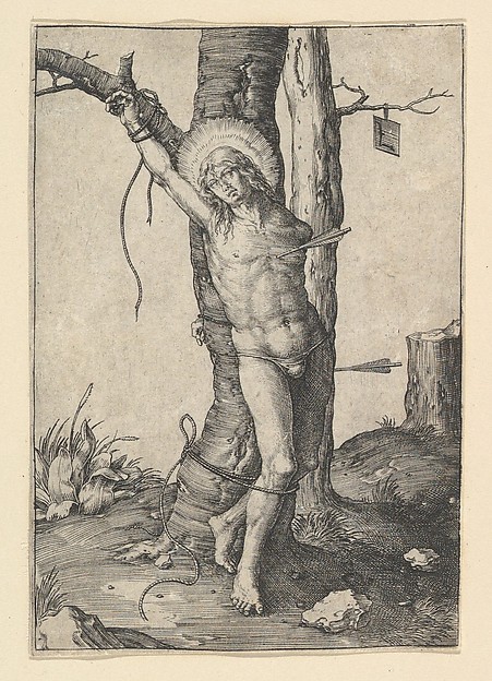Lucas van Leyden, St. Sebastian