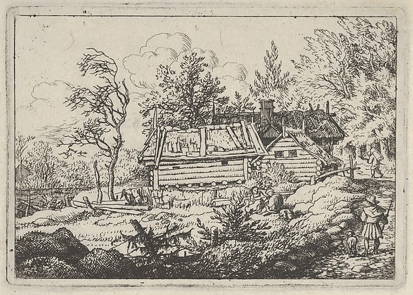 Allart van Everdingen, The Pilgrim with the Dog