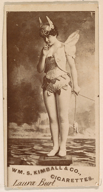 William S. Kimball & Company, Laura Burt, from the Actresses series (N203) issued by Wm. S. Kimball & Co.
