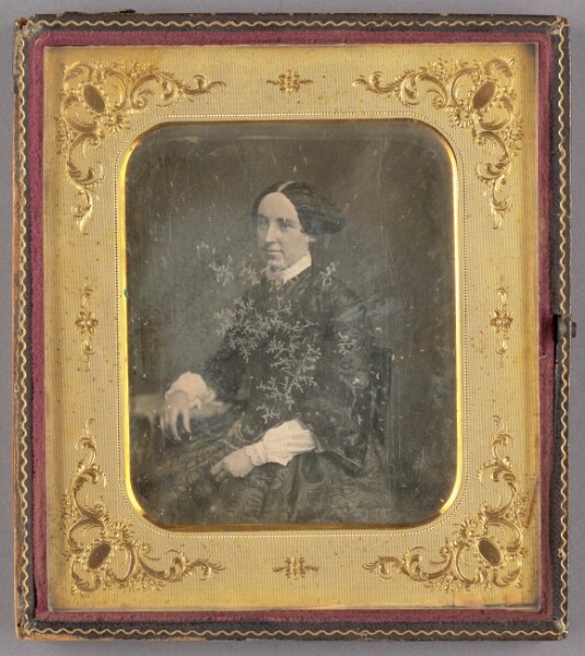 Unknown, [Portrait of a Seated Woman]