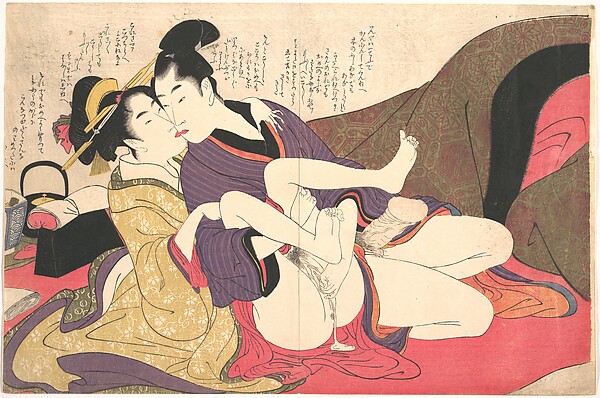 Kitagawa Utamaro, Erotic Print