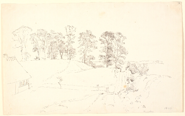 P.C. Skovgaard, Landskab med træer.