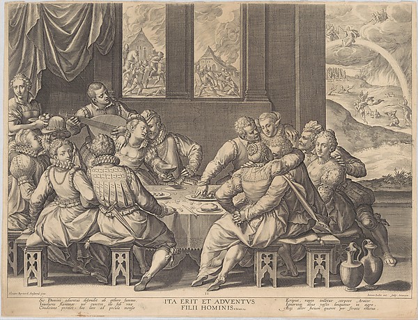 Johann Sadeler I, Mankind Awaiting the Last Judgement