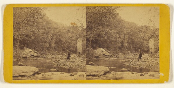 Edward and Henry T. Anthony & Co., Wissahickon Creek. Near the Hermitage.