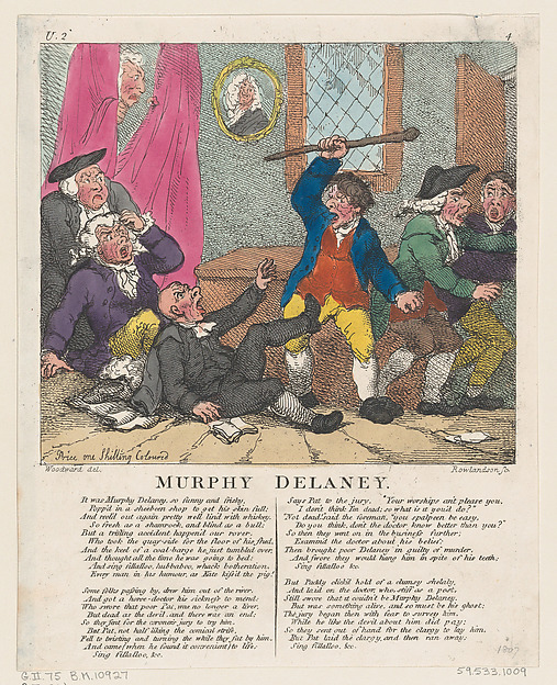Thomas Rowlandson, Murphy Delaney