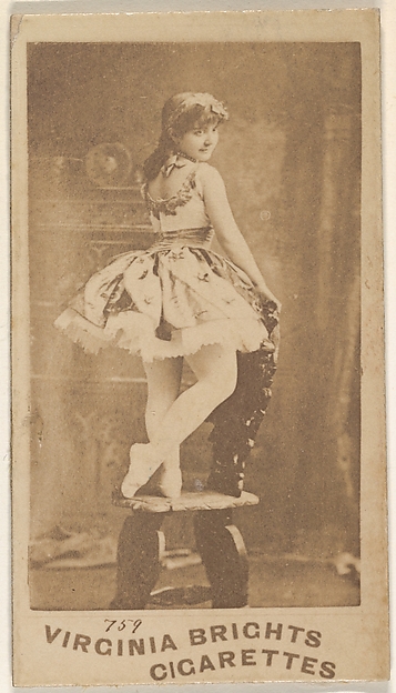 Allen & Ginter, Card 759, from the Actors and Actresses series (N45, Type 5) for Virginia Brights Cigarettes