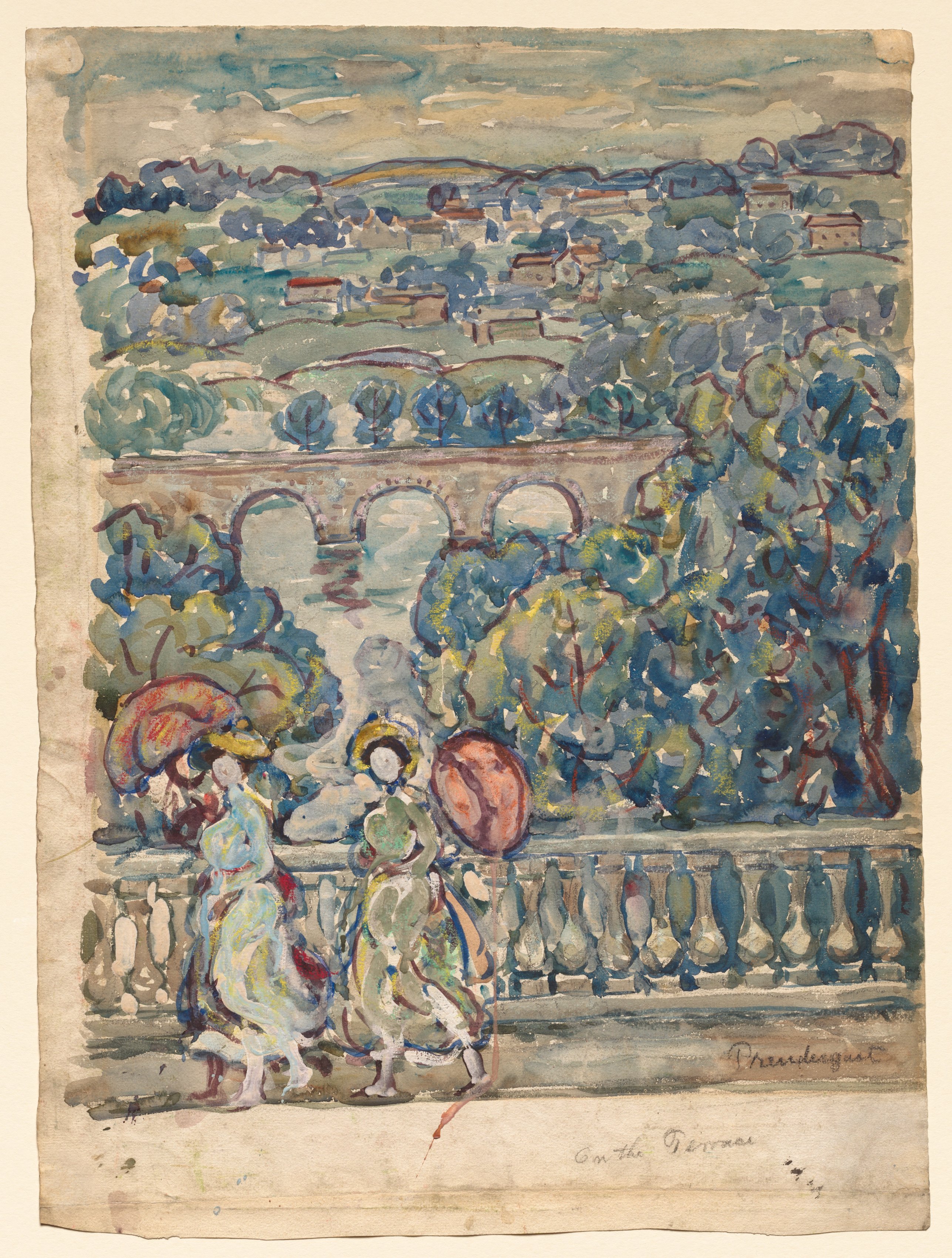 Maurice Prendergast, From the Terrace