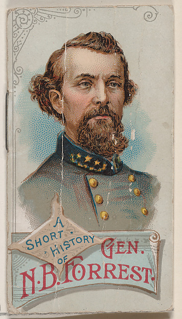 W. Duke, Sons & Co., A Short History of General Nathan Bedford Forrest, from the Histories of Generals series of booklets (N78) for Duke brand cigarettes