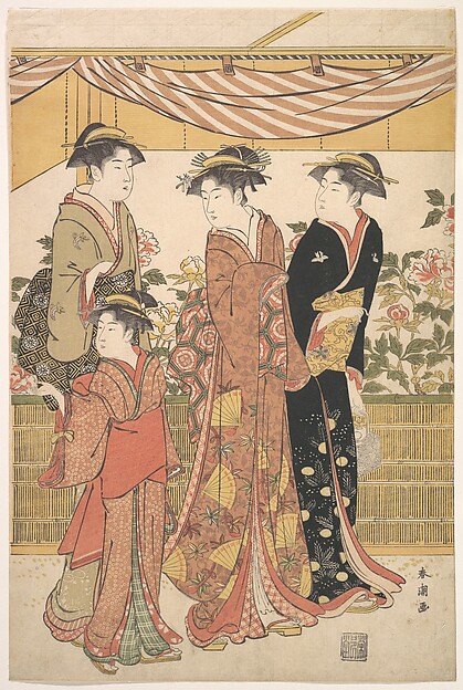 Katsukawa Shunchō, The Bōtan Show