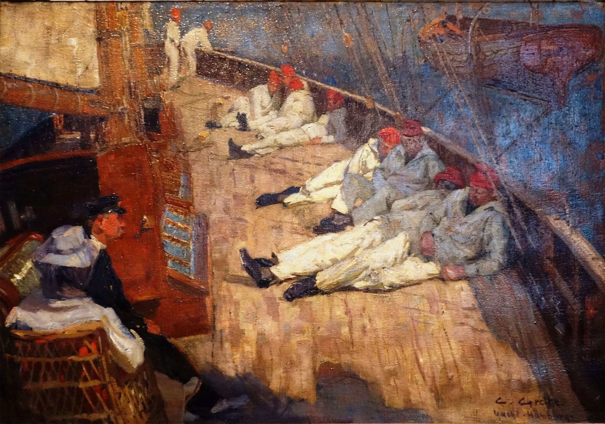 Carlos Grethe, "Yacht Hamburg"