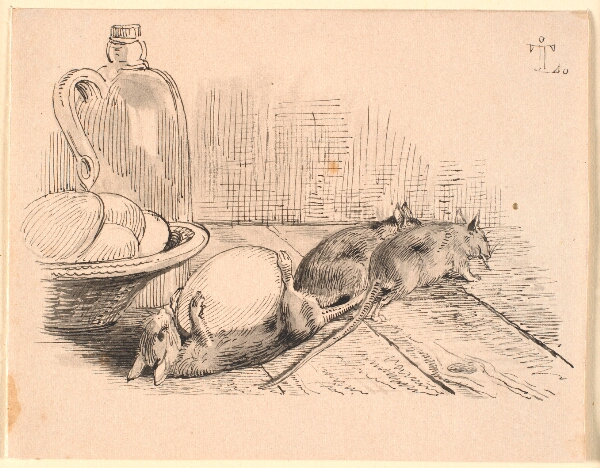 Johan Thomas Lundbye, Rotterne