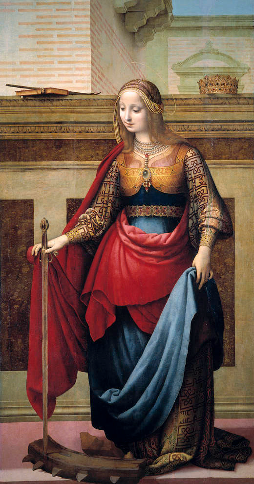 Fernando Yáñez de la Almedina, Saint Catherine