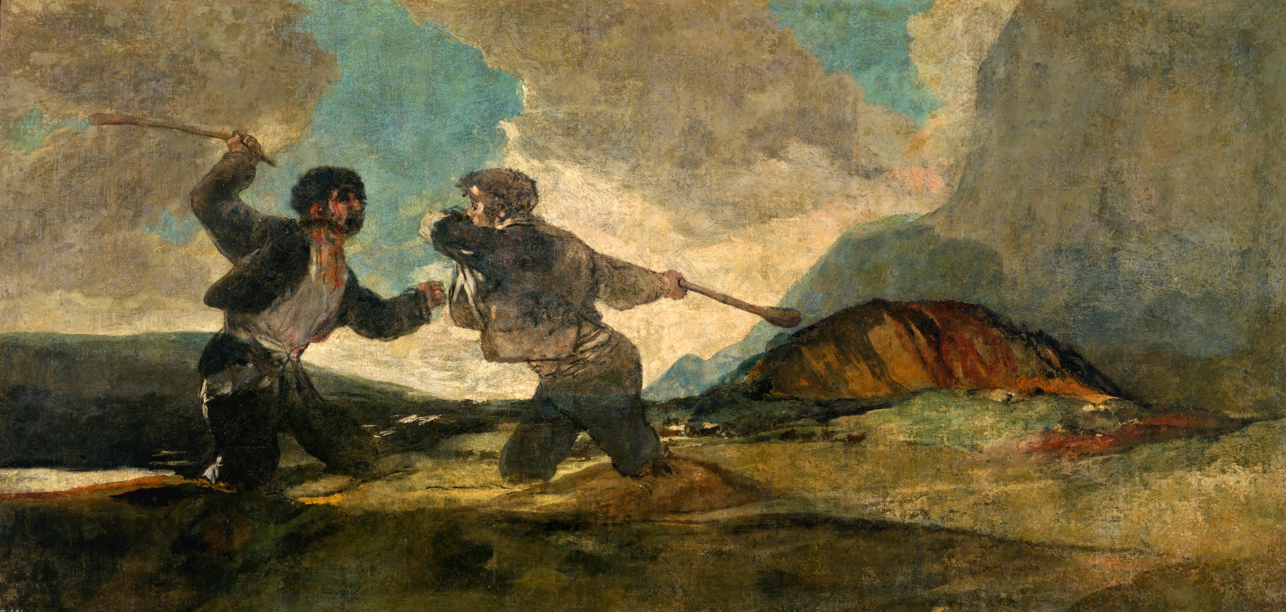 Francisco Goya, Fight with Cudgels