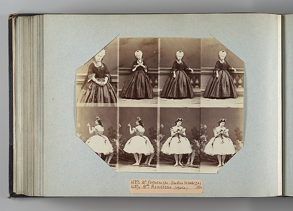 André-Adolphe-Eugène Disdéri, Mlle Dominique; Mlle Rousseau