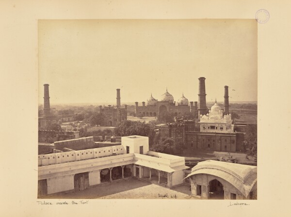 Samuel Bourne, Lahore; View from the Palace in the Fort