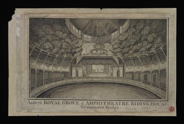 Unknown, Astley's Royal Grove & Amphitheatre Riding House