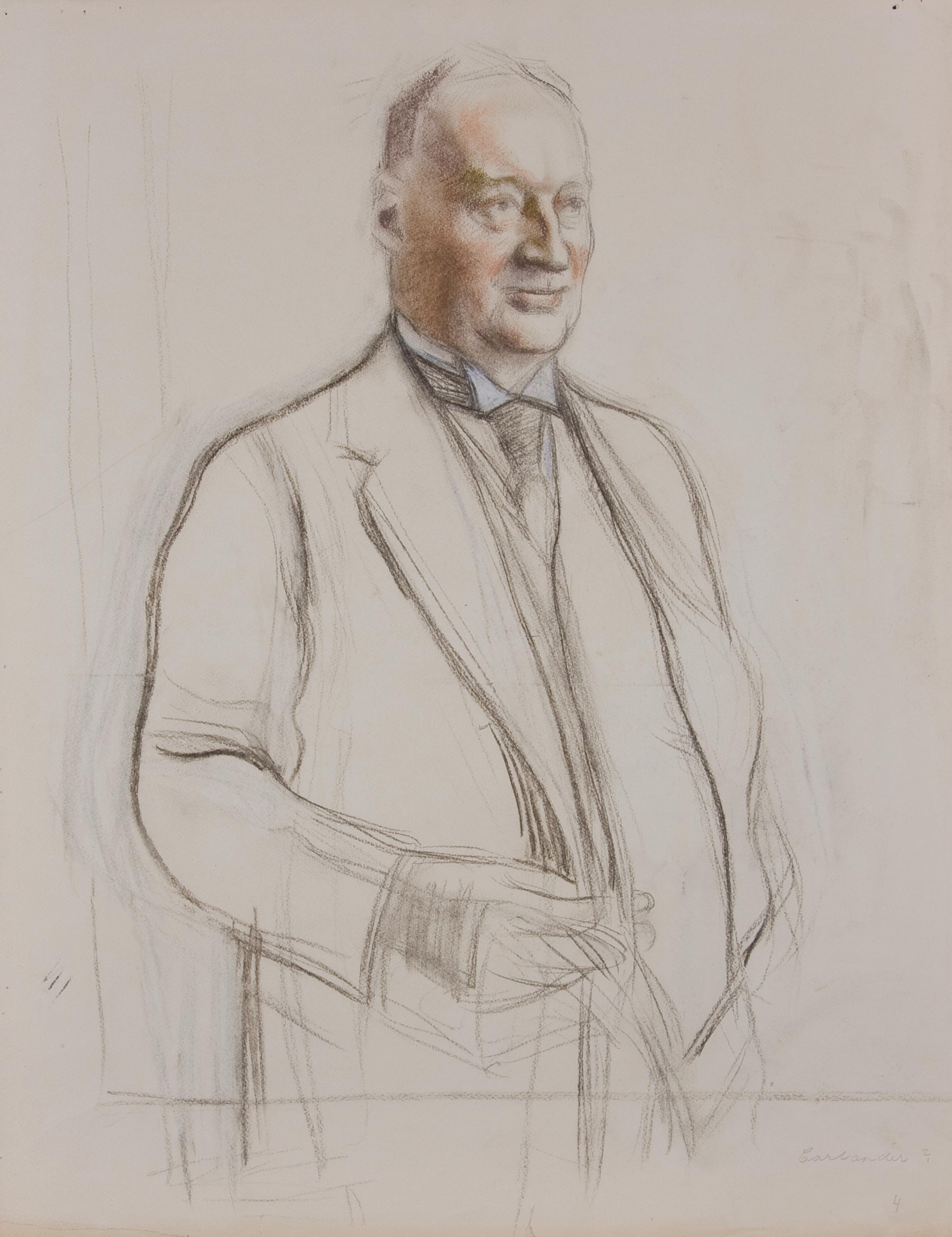 Eero Järnefelt, Miehen muotokuva, luonnos