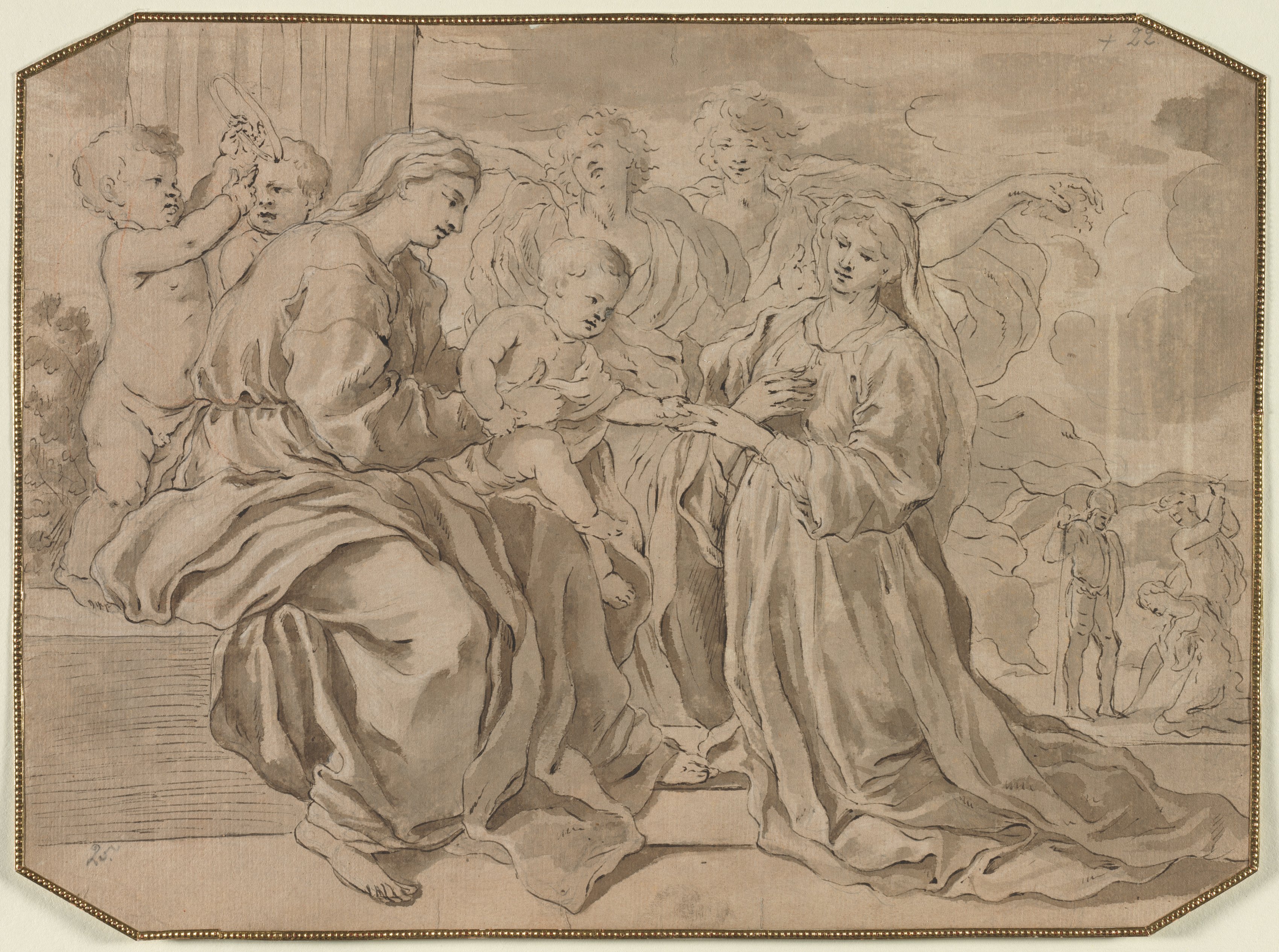Nicolas Poussin, Mystic Marriage of St. Catherine