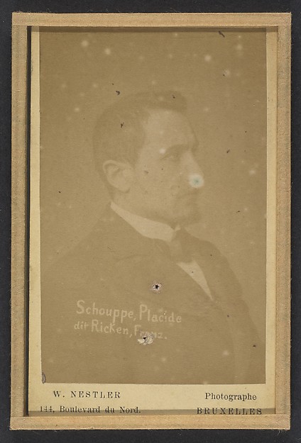 Alphonse Bertillon, Schouppe. Placide. (dit Ricken, Franz).