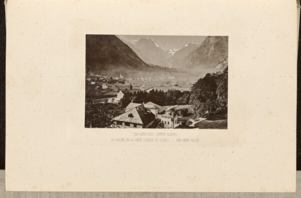 Unknown, The Linth Valley