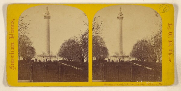 William M. Chase, [Washington Monument, Baltimore, Maryland]