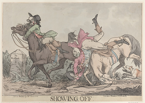 Thomas Rowlandson, Showing Off