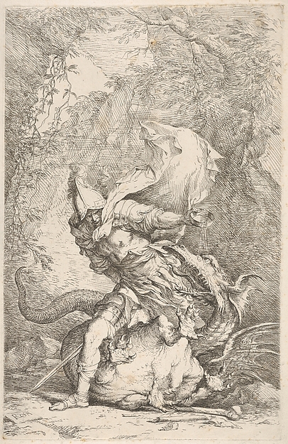 Salvator Rosa, Jason and the Dragon