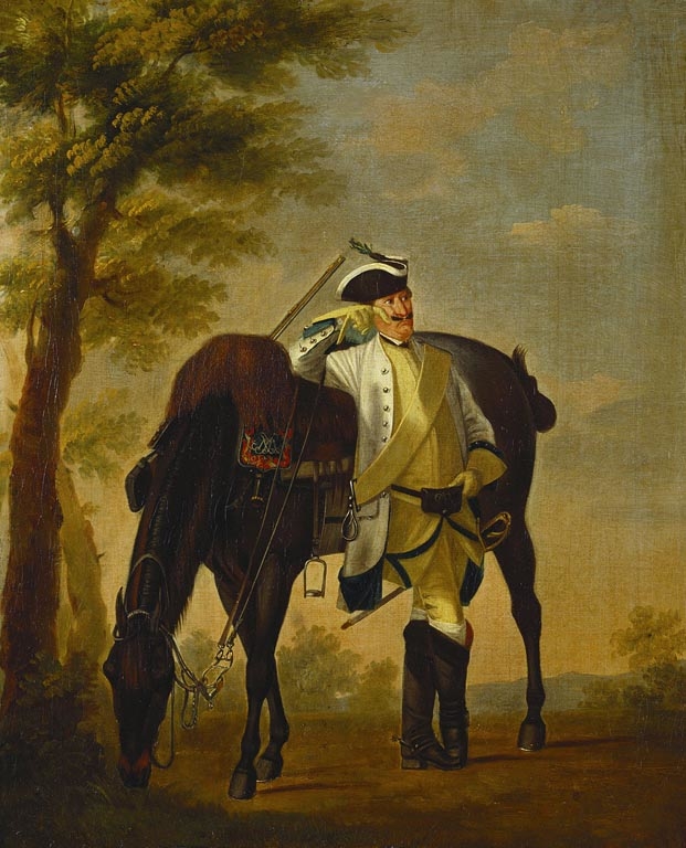 David Morier, Private, Regiment of Horse 4B 'Pöllnitz'
