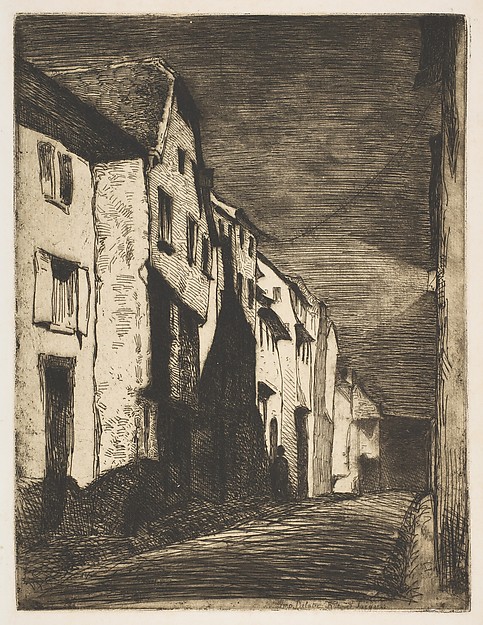 James McNeill Whistler, Street at Saverne