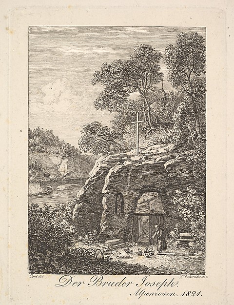 Johann Christoph Erhard, Brother Joseph in the Alps