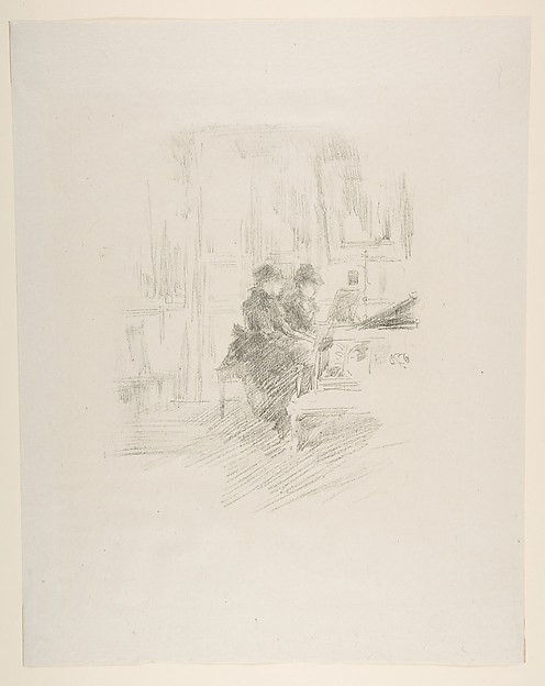James McNeill Whistler, The Duet, No. 2